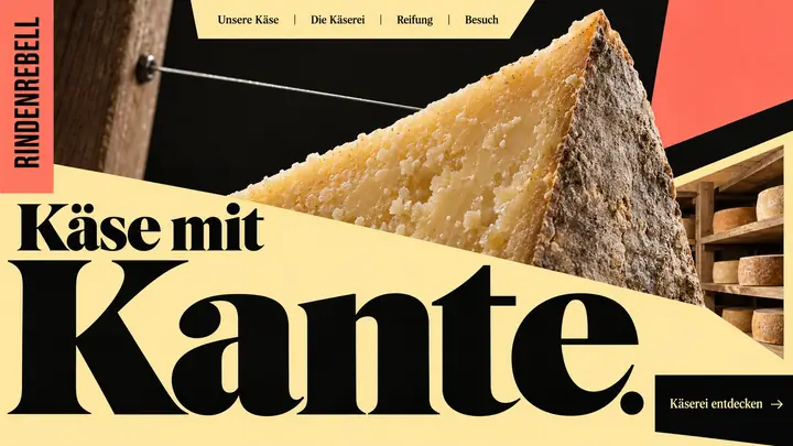 Design-Idee Käserei