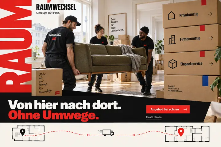 Design-Idee Umzüge
