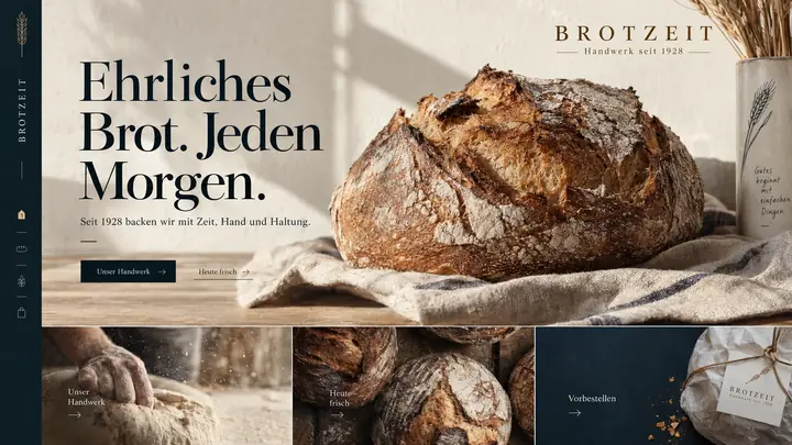 Design-Idee Bäckerei